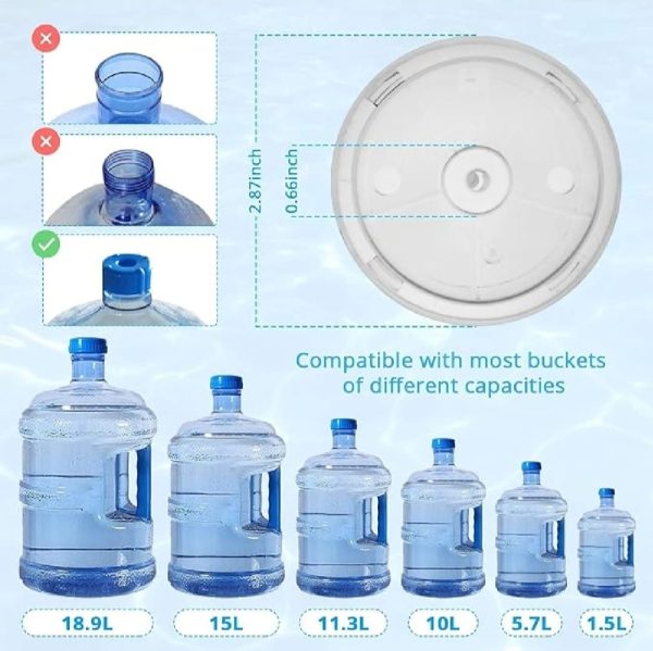 Automatic Electric Water Dispenser Pump | 1200mAh-Rechargeable Water Dispenser Pump | Portable USB Charging Wireless Water Pump | Automatic Drinking Water Dispenser | Dispenser Bottle Pump | Auto Water Bottle Dispenser Pump