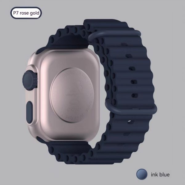 Digital Sports Led Electronic Watch | P7 Rose Gold Marine Band Fashion
