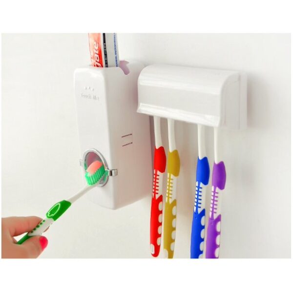 Automatic Toothpaste Dispenser with Holder Set
